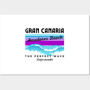 Amadores Beach Gran Canaria Spain Posters and Art